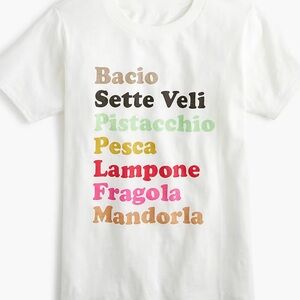 J. Crew Gelato Graphic Tee